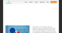 Desktop Screenshot of bldcpump.com